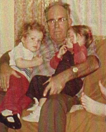 Me (on left), my grandfather, and Jennifer.