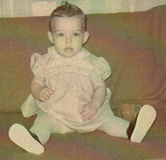 Me.  Mom always said I looked like the Gerber baby.
