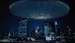 Visitor ship in the original miniseries.  This scene is from when the Visitors meet at the United Nations.