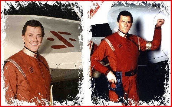 Andrew Prine as Steven in the old series.  Steven was the Chief of Security in the Visitor fleet.
