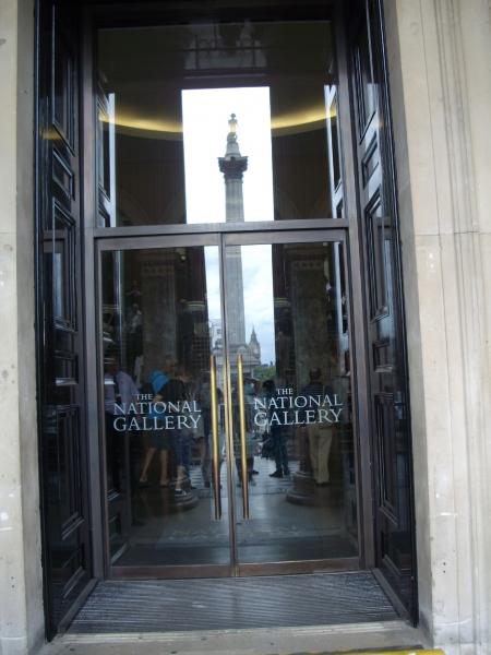 Entrance with Nelson