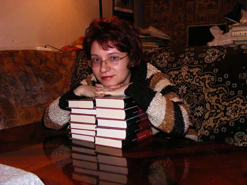 me with some of my favourite Romanian books