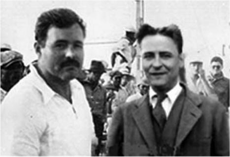 Hemingway and Fitzgerald