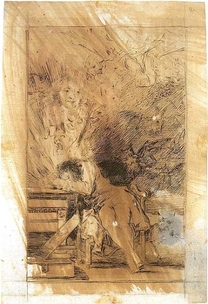 Goya preparation sketch 1