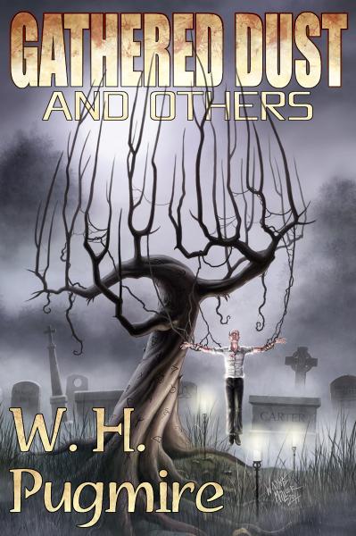 a wonderful Gothic jacket painting for GATHERED DUST AND OTHERS, to be published in September 2011 by Dark Regions Press