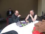 with my chum Peter Straub