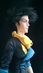 Spike Spiegel in bright light.