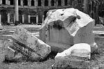 Ruins at Trajan's Market part of the Imperial Forum complex in Rome. 100 - 110 AD, Architect: Apollodorus of Damascus. 
Digital conversion from slide...