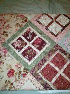 She quilts, I read