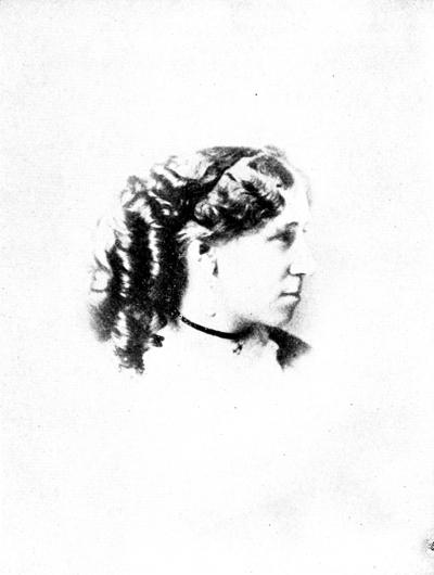 Abba May Alcott. From a photograph.