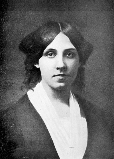 Louisa May Alcott. From a daguerreotype.