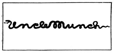 A snake in the form of �UncleMunch�